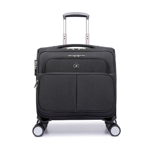 2023 Trendy Tech Suitcase: Stylish Luggage with Universal Wheels and Password